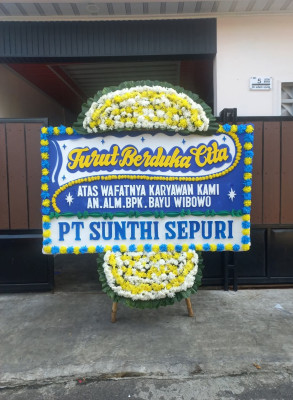 Papan Bunga Duka di Koto Katik